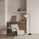 Rabalux 6639 állólámpa Godric 1x25W | E27 - fekete, szürke