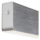 Rabalux 6670 LED mennyezeti függőlámpa Tithania 1x24W | 1920lm | 2700-6500K - szabályozható, állítható színhőmérséklet, alumínium, fehér