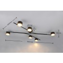 Trio 669000680 mennyezetre szerelhető lámpa CODA | 10W GX53