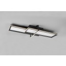 Trio 672110542 LED mennyezetre szerelhető lámpa Charleston 1x21W+12W | 2600lm+1600lm | 3000K - antracit