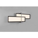 Trio 672110542 LED mennyezetre szerelhető lámpa Charleston 1x21W+12W | 2600lm+1600lm | 3000K - antracit