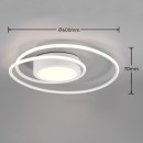 Trio 672310231 LED mennyezeti lámpa Yava 1x56W | 6800lm | 2700-6000K - távirányító, szabályozható, fehér