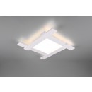 Trio 675510531 LED mennyezetre vagy falra szerelhető lámpa Belfast 4x3,5W + 1x18W | 3320lm | 4000K | IP20 - különálló kapcsolók, közvetett fény, fehér