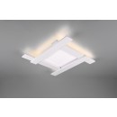Trio 675510531 LED mennyezetre vagy falra szerelhető lámpa Belfast 4x3,5W + 1x18W | 3320lm | 4000K | IP20 - különálló kapcsolók, közvetett fény, fehér