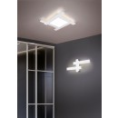 Trio 675510531 LED mennyezetre vagy falra szerelhető lámpa Belfast 4x3,5W + 1x18W | 3320lm | 4000K | IP20 - különálló kapcsolók, közvetett fény, fehér