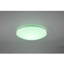 Trio 680214800 LED mennyezeti lámpa Frodeno 1x18,5W | 1900lm | 4000K | IP44 | RGB - szabályozható, távirányító, csillag effektus, fehér
