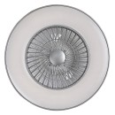Rabalux 6858 LED mennyezeti lámpa ventilátorral Dalfon 1x40W | 1700lm | 3000-6500K - ezüst