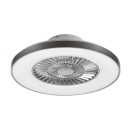 Rabalux 6858 LED mennyezeti lámpa ventilátorral Dalfon 1x40W | 1700lm | 3000-6500K - ezüst