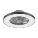 Rabalux 6858 LED mennyezeti lámpa ventilátorral Dalfon 1x40W | 1700lm | 3000-6500K - ezüst