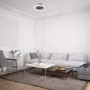 Rabalux 6859 LED mennyezeti lámpa ventilátorral 1x30W | 1700lm | 3000-6500K - ezüst