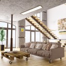 Rabalux 6909 LED mennyezeti lámpa Mandula 1x40W | 4200lm | 4000K - fehér, fautánzat