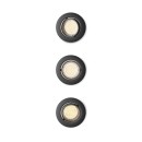 Philips 8720169376083 süllyeszthető lámpakészlet Peridot  GU10 | fekete