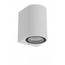 Lucide 69801/01/31 kültéri fali lámpa Zaro 1x35W | GU10 | IP44 - fehér, spot, szabályozható