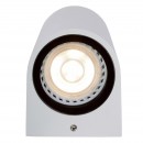Lucide 69801/02/31 kültéri fali lámpa Zaro 2x35W | GU10 | IP44 - fehér, spot, szabályozható