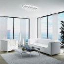 Rabalux 6997 LED mennyezetre szerelhető lámpa Fandral 1x42W | 3800lm | 4000K - króm, fehér