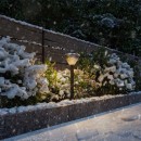 Philips 8721103105615 LED napelemes kültéri leszúrható lámpa Kyna  | 4W integrált LED forrás | 400lm | 2700K | fekete