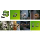 Philips 8721103104878 LED kültéri fali lámpa Nuvy  | 4W integrált LED forrás | 800lm | 2700K | antracit