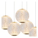 Lucide L134992260 LED mennyezeti függőlámpa CINTRA  | 5x4,7W integrált LED forrás | 5x290lm | 2700K