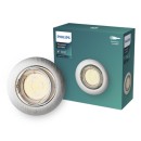 Philips 8720169392649 süllyeszthető lámpakeret Peridot  GU10 | króm