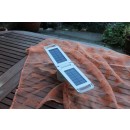 Lutec LT6904101331 LED kültéri hordozható napelemes lámpa Dragonfly 1x1W | 120 lm | 4000K - 3 fázisú fényerőszabályzó, USB, fehér