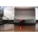 Lutec LT6904101337 LED kültéri hordozható napelemes lámpa Dragonfly 1x1W | 120 lm | 4000K | IP54 - 3 fázisú fényerőszabályzás, USB, szürke