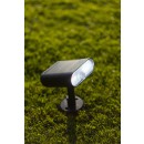 Lutec 6938405330 LED kerti oszloplámpa Ginbo 1x7W | 500lm | 2700-6500K | RGB | IP54 - leszúrható, fekete
