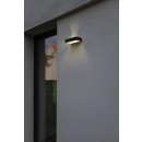 Lutec 6939501330 LED kültéri fali lámpa érzékelővel Fadi 1x5W | 800lm | 2700-6500K | IP54 - fekete