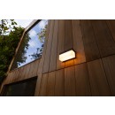 Lutec 6941502330 LED kültéri fali lámpa Fran érzékelővel 1x9,7W | 800lm | 2700-6500K | IP44 - fekete