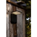 Lutec 6943101012 LED kültéri napelemes fali lámpa Moze 1x8W | 1000lm | 4000K | IP44 - fekete