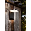 Lutec 6943101012 LED kültéri napelemes fali lámpa Moze 1x8W | 1000lm | 4000K | IP44 - fekete