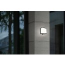 Lutec 6943701125 LED napelemes kültéri fali lámpa Doblo 1x12W | 1000lm | 4000K | IP44 - szürke