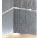 Rabalux 7019 fali lámpa Kaunas 1x10W | G9 - szálcsiszolt alumínium