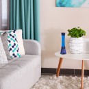 Rabalux 7026 Minka láva asztali lámpa 1x20W | GY6,35 - kék