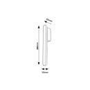 Rabalux 98071087 LED fali lámpa Sindri  | 12W integrált LED forrás | 750lm | 3000+4000K
