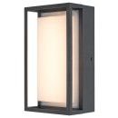 Rabalux 7109 LED fali lámpa Mendoza 1x6,5W | 550lm | 3000K | IP65 - antracit