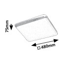 Rabalux 98071166 LED mennyezetre szerelhető lámpa Druzor  | 40W integrált LED forrás | 2100lm | 3000K
