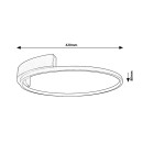 Rabalux 98071287 LED mennyezetre szerelhető lámpa Holize  | 23W integrált LED forrás | 1350lm | 4000K