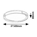 Rabalux 98071292 LED mennyezetre szerelhető lámpa Jindri  | 48W integrált LED forrás | 3000lm | 3000-6500K