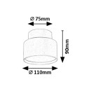 Rabalux 98071319 LED mennyezetre szerelhető lámpa Ovidia | 16W integrált LED forrás | 920lm | 3000K