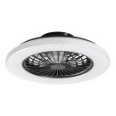 Rabalux 98071329 LED ventilátor világítással Dalfon2 | 48W integrált LED forrás | 1900lm | 3000-6500K