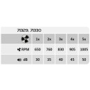 Rabalux 98071329 LED ventilátor világítással Dalfon2 | 48W integrált LED forrás | 1900lm | 3000-6500K