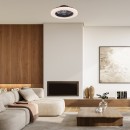 Rabalux 98071329 LED ventilátor világítással Dalfon2 | 48W integrált LED forrás | 1900lm | 3000-6500K