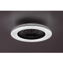 Rabalux 98071330 LED ventilátor világítással Dalfon2 | 48W integrált LED forrás | 3100lm | 3000-6500K