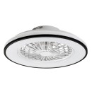 Rabalux 98071331 LED ventilátor világítással Dalfon2 | 48W integrált LED forrás | 2800lm | 3000-6500K