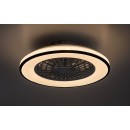 Rabalux 98071331 LED ventilátor világítással Dalfon2 | 48W integrált LED forrás | 2800lm | 3000-6500K