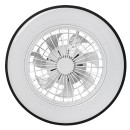 Rabalux 98071331 LED ventilátor világítással Dalfon2 | 48W integrált LED forrás | 2800lm | 3000-6500K