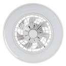 Rabalux 98071332 LED ventilátor világítással Dalfon2 | 48W integrált LED forrás | 2400lm | 3000-6500K