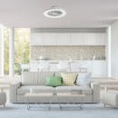 Rabalux 98071332 LED ventilátor világítással Dalfon2 | 48W integrált LED forrás | 2400lm | 3000-6500K