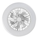 Rabalux 98071333 LED ventilátor világítással Dalfon2  | 48W integrált LED forrás | 3500lm | 3000-6500K