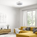 Rabalux 98071333 LED ventilátor világítással Dalfon2  | 48W integrált LED forrás | 3500lm | 3000-6500K